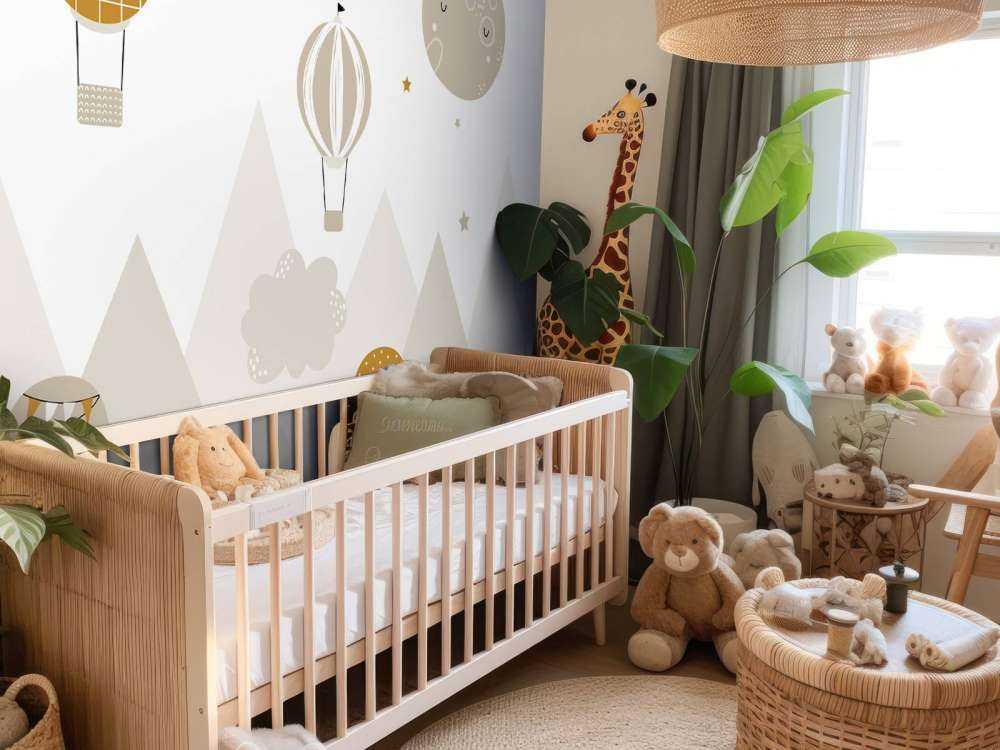 Varmluftsballonger genom bergen