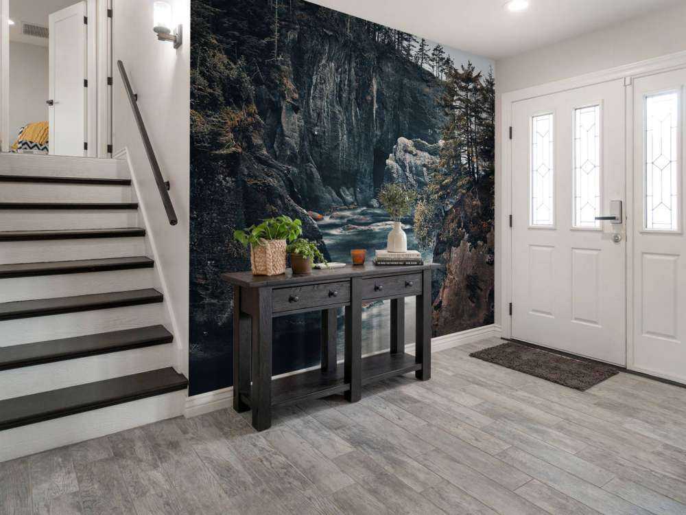 En vild natur vid kusten