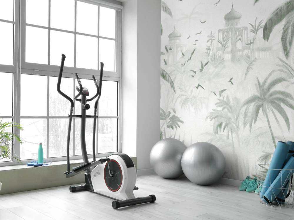 Orientalisk Trädgård i Gryningen, grön