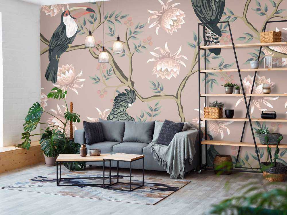 Dans med tukanblommor