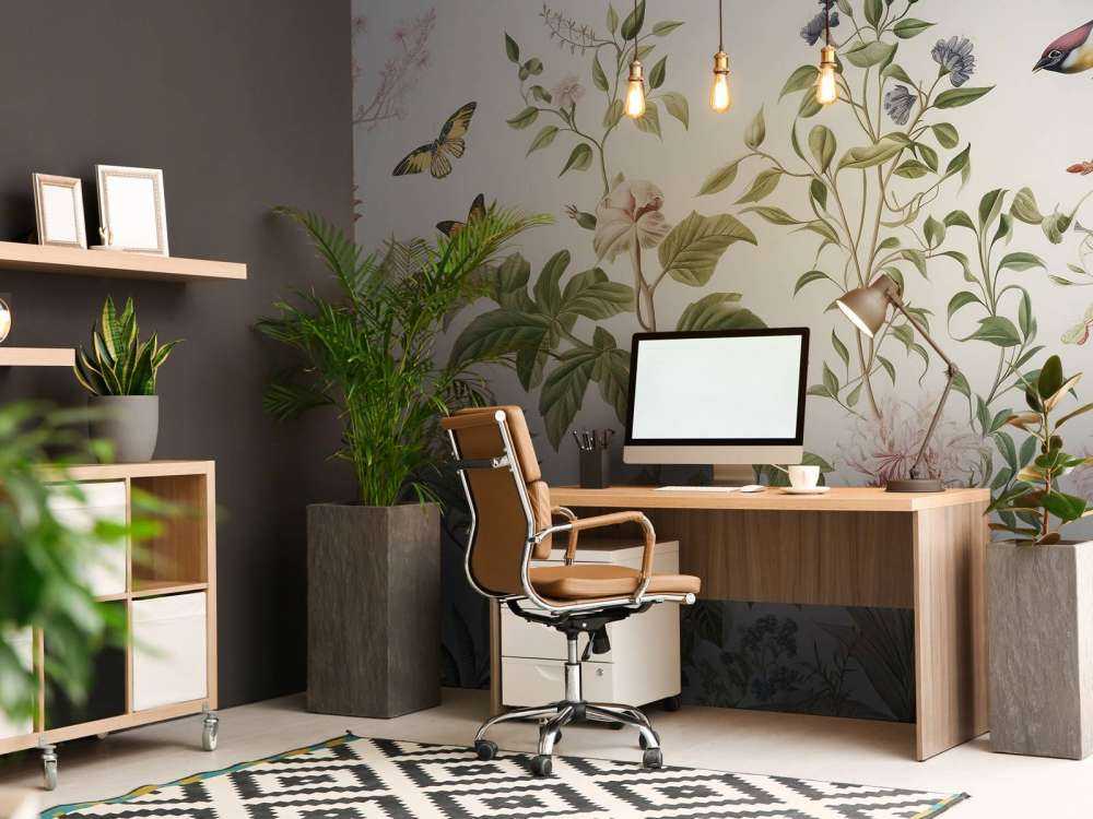 Elegant illustration av blomma