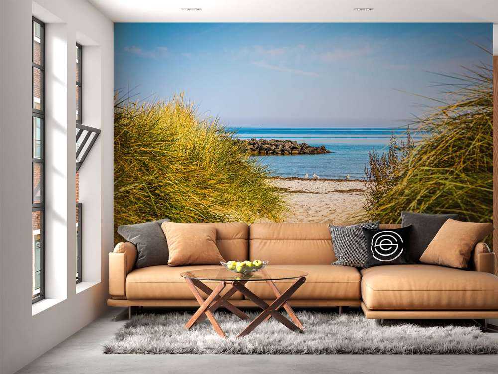 Strand vid Östersjökusten