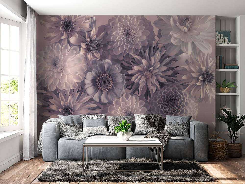 Blandning av blommor