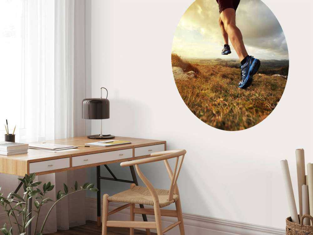Jogger i aktion