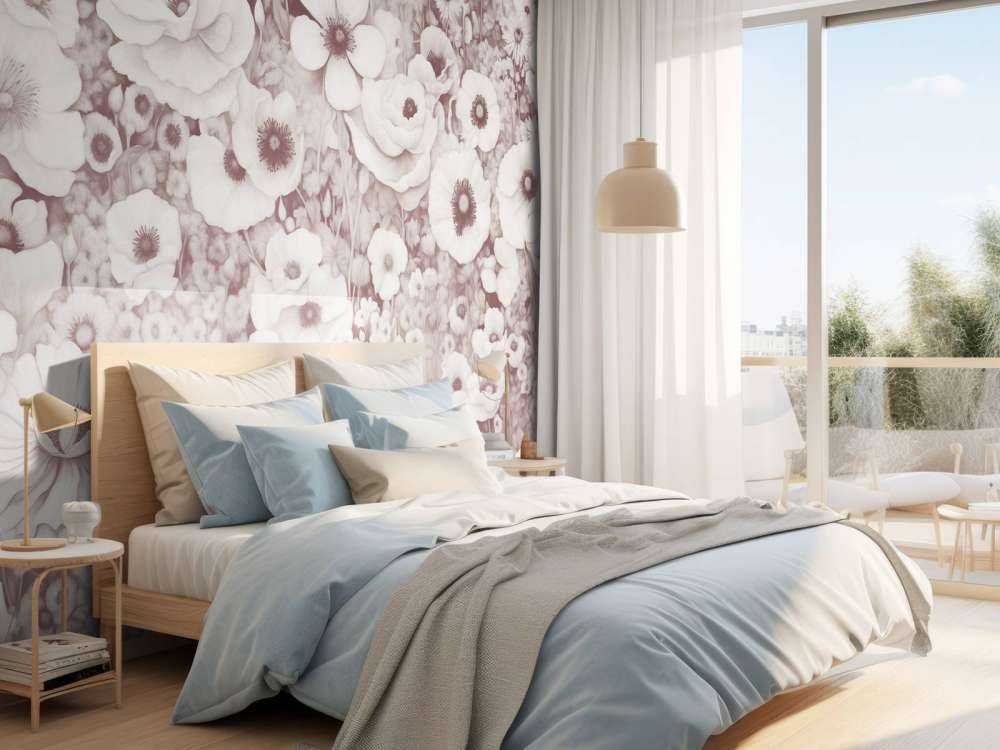 Poppy Tale Monokrom Bordeaux