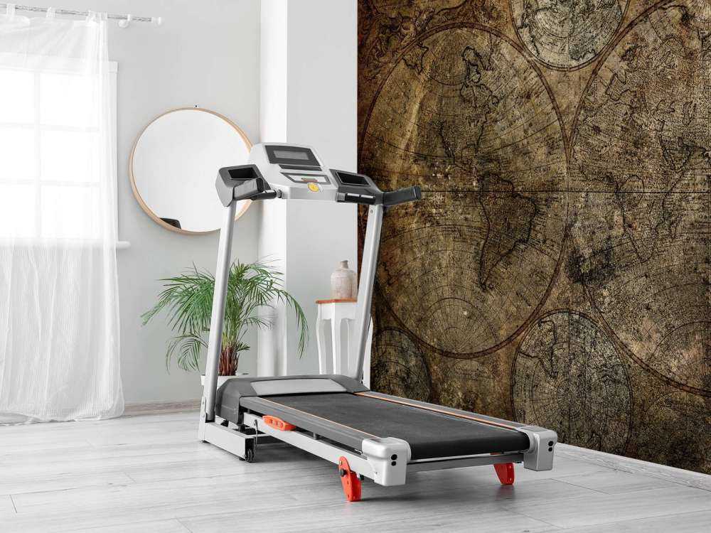 Gammelt brændt verdenskort