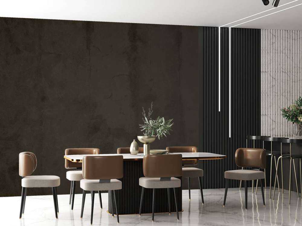 Brun beton af fyrretræ