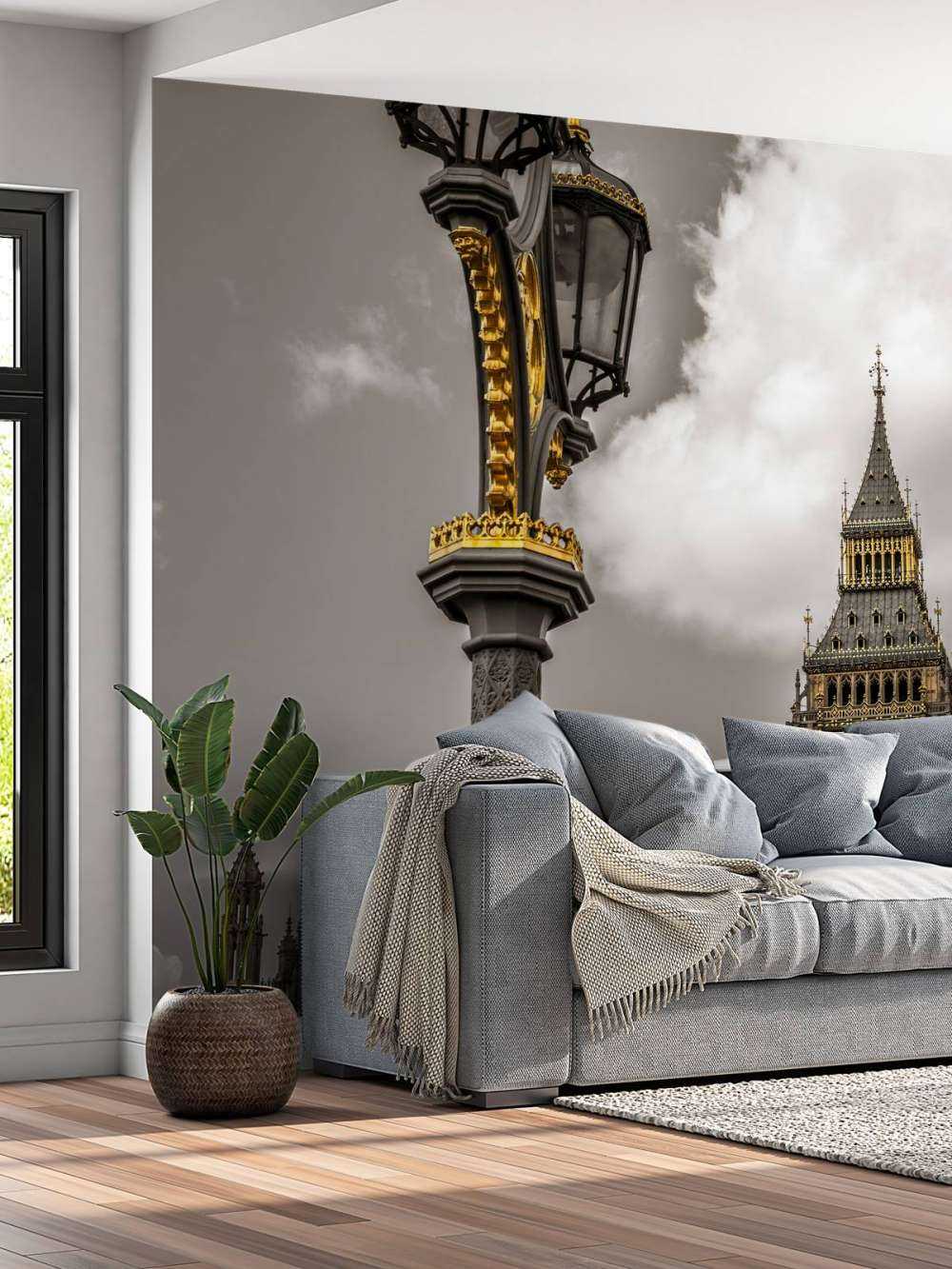 Gadelampe ved Big Ben