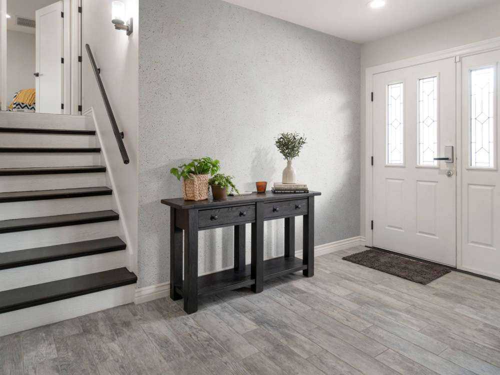 Betonstruktur med fine sten