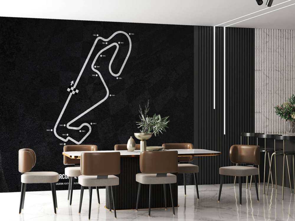 Formel 1 bane - Circuit de Barcelona - Spanien