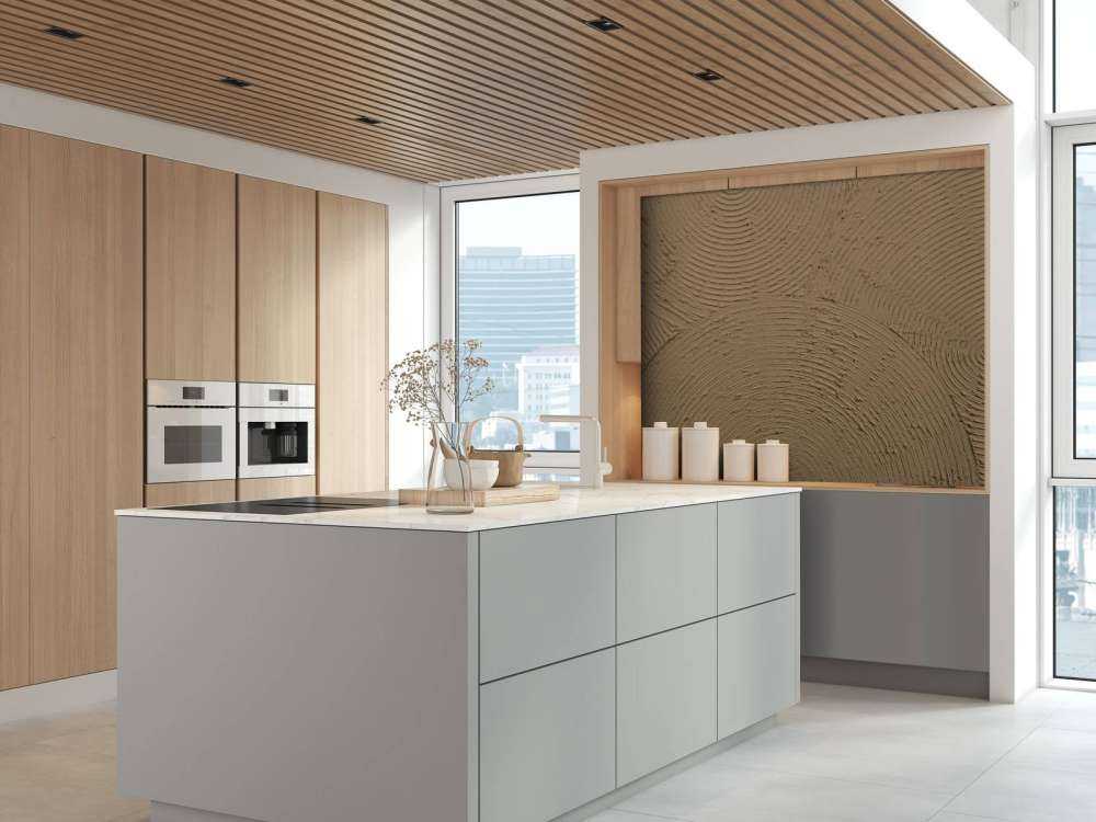 Zen-cirkler i gyldenbrun farve