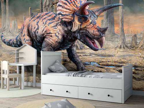 Torosaurus i et øde område