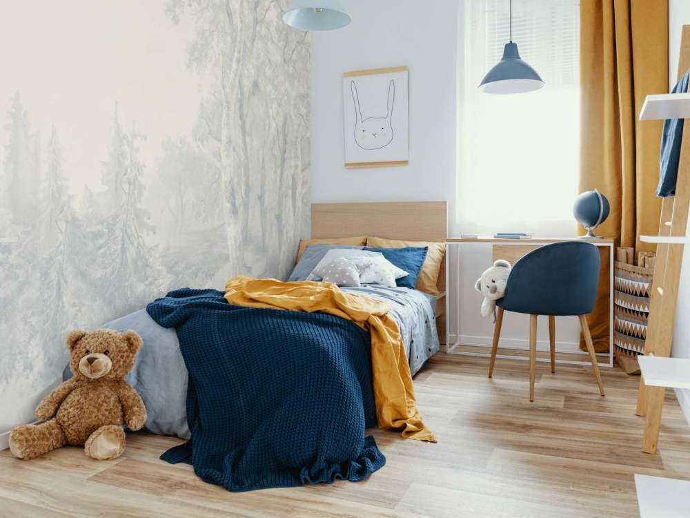 Skovlandskab Blå #1