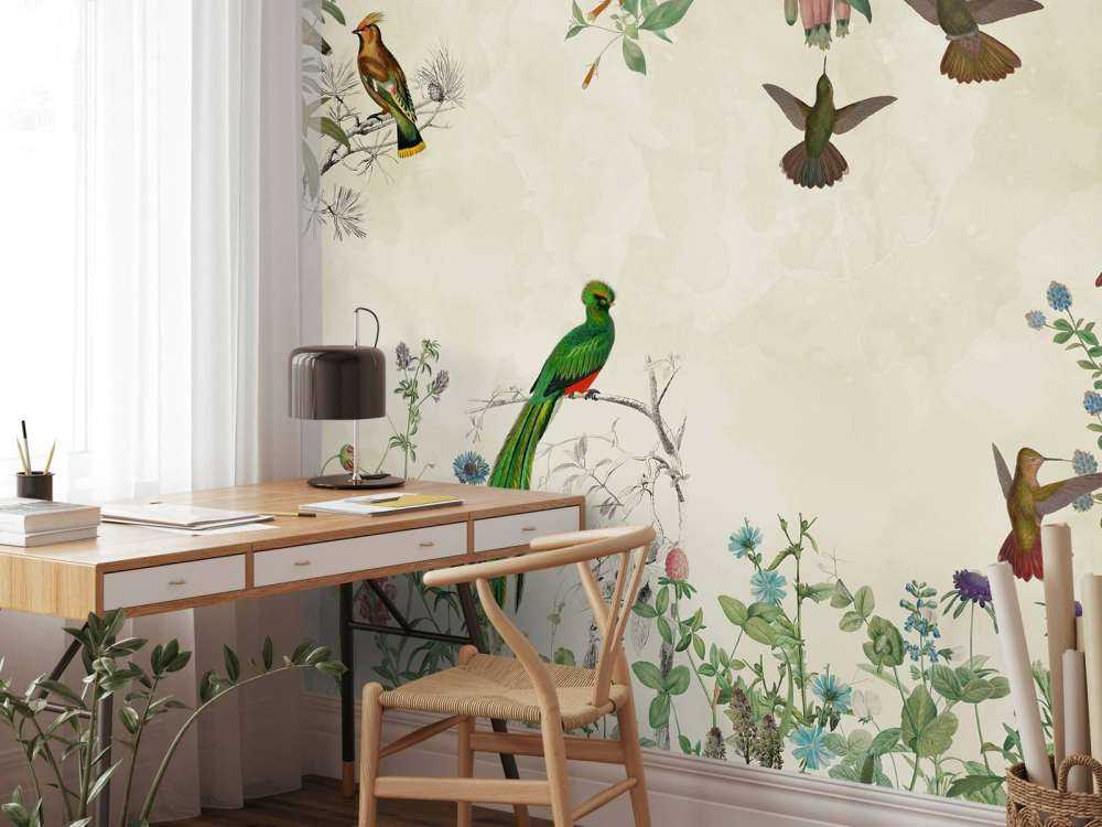 Farverige Fugles Marker