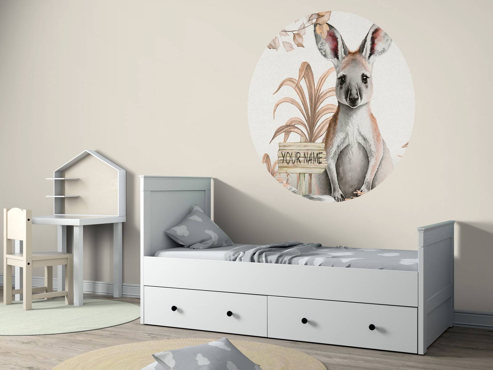 Jungle baby kænguru taupe