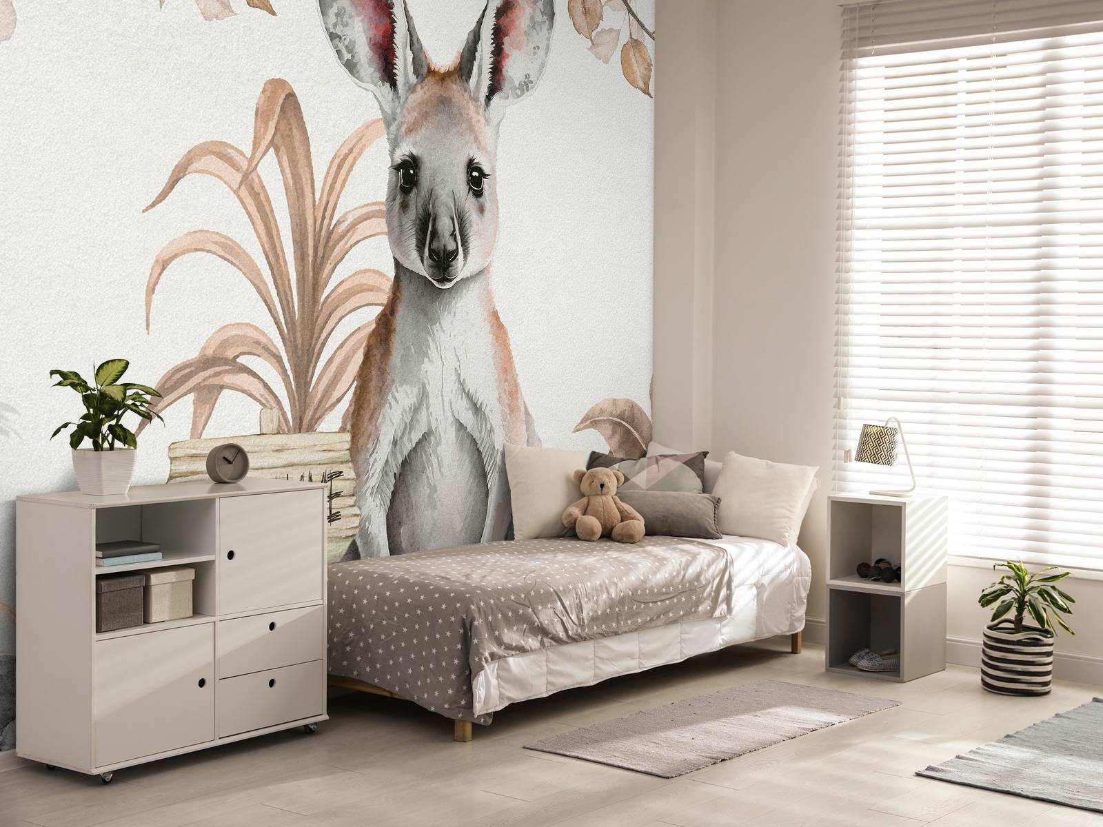 Jungle baby kænguru taupe