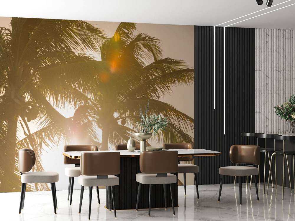 Tropiske palmetræer