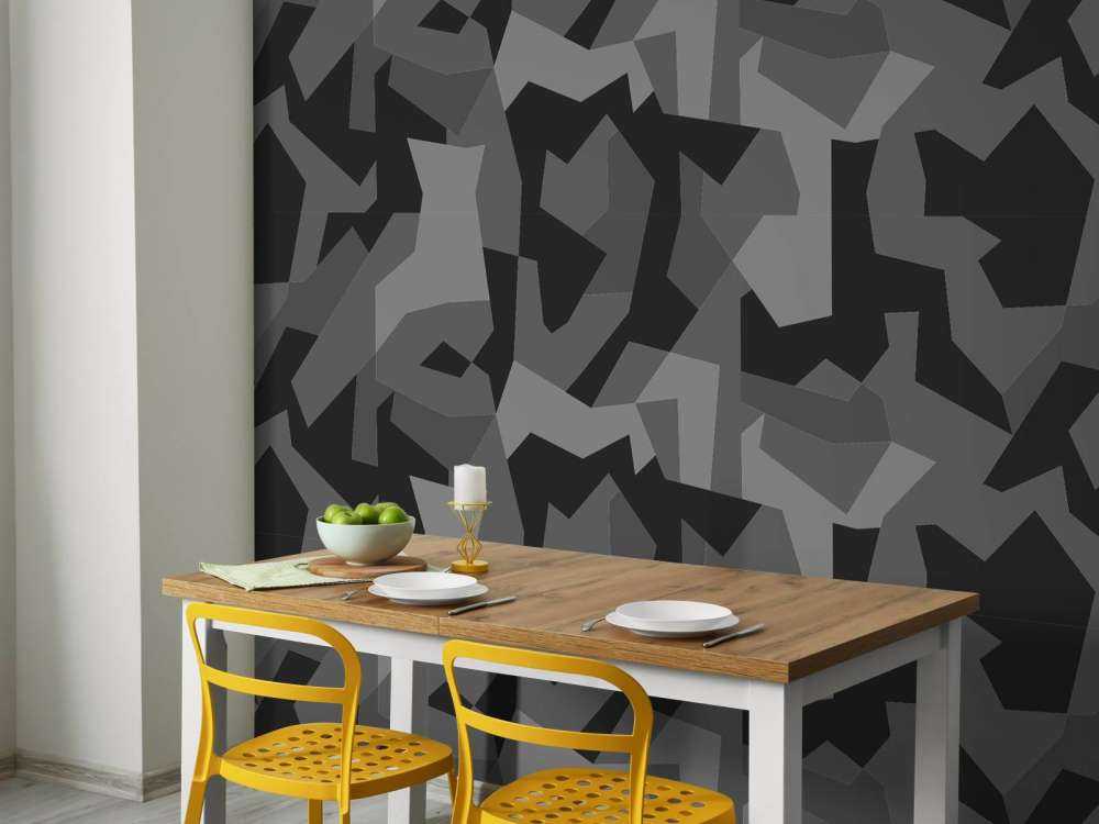 Gråt mønster, mørkt