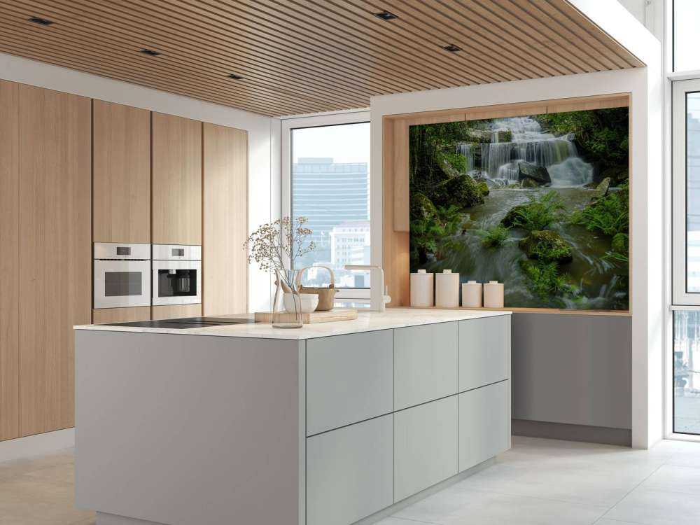 Strømmende vandfald