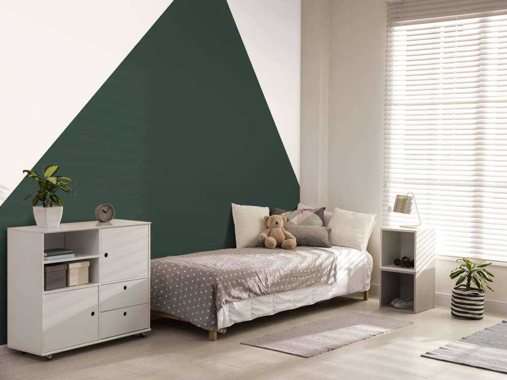 Trekant, mørkegrøn