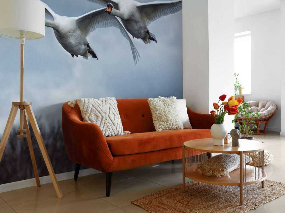 Flygende svaner