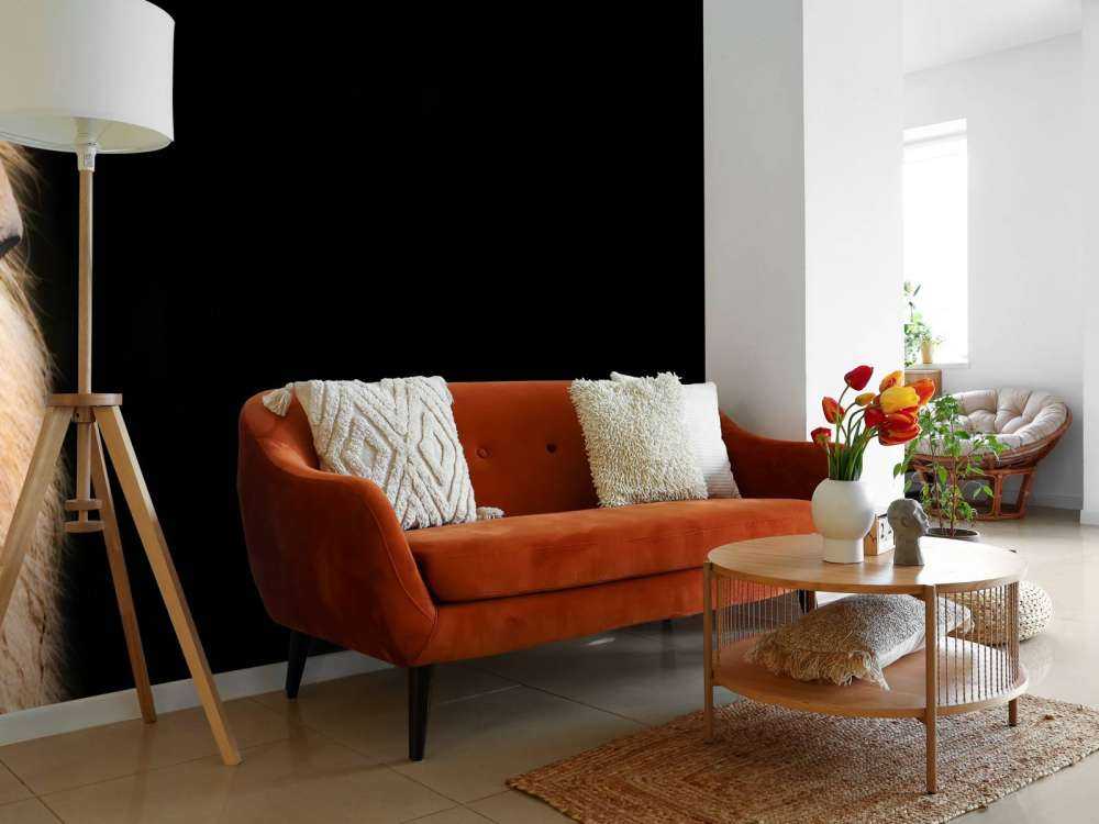 løve på nært hgammel