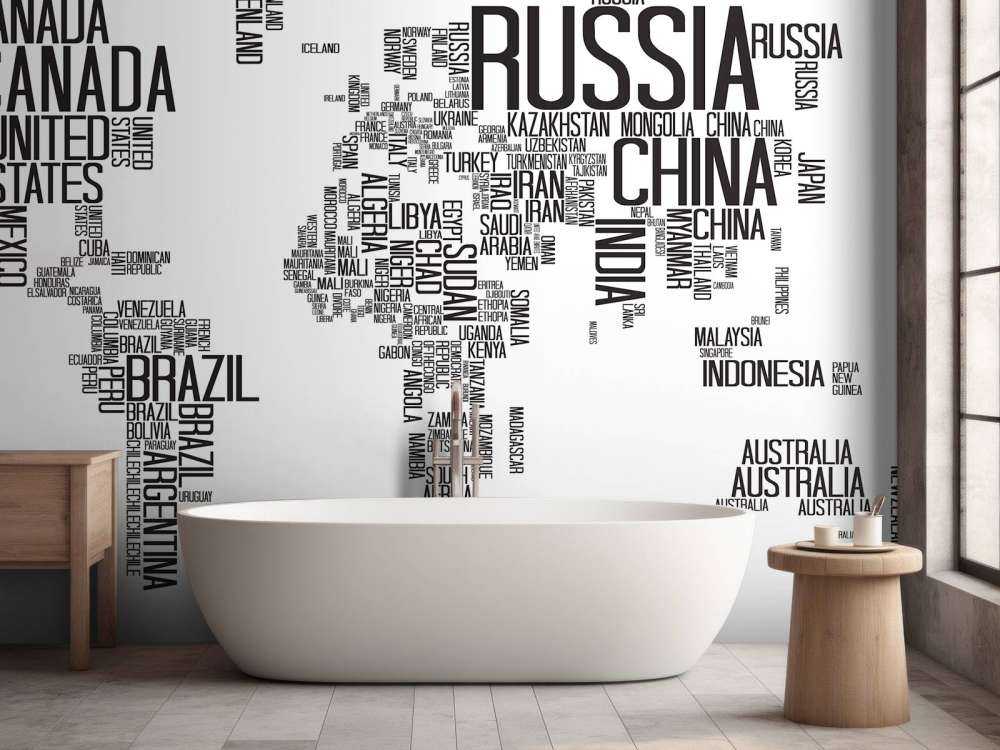 Typografisk verdenskart