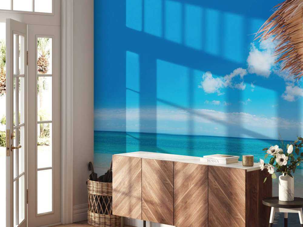 Solsenger på stranden