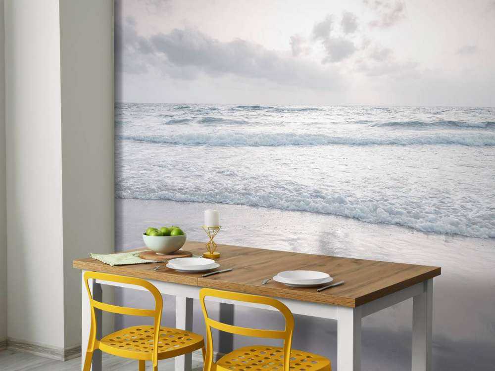 Bølger på stranden