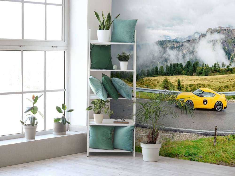 Sportbil i Dolomittene