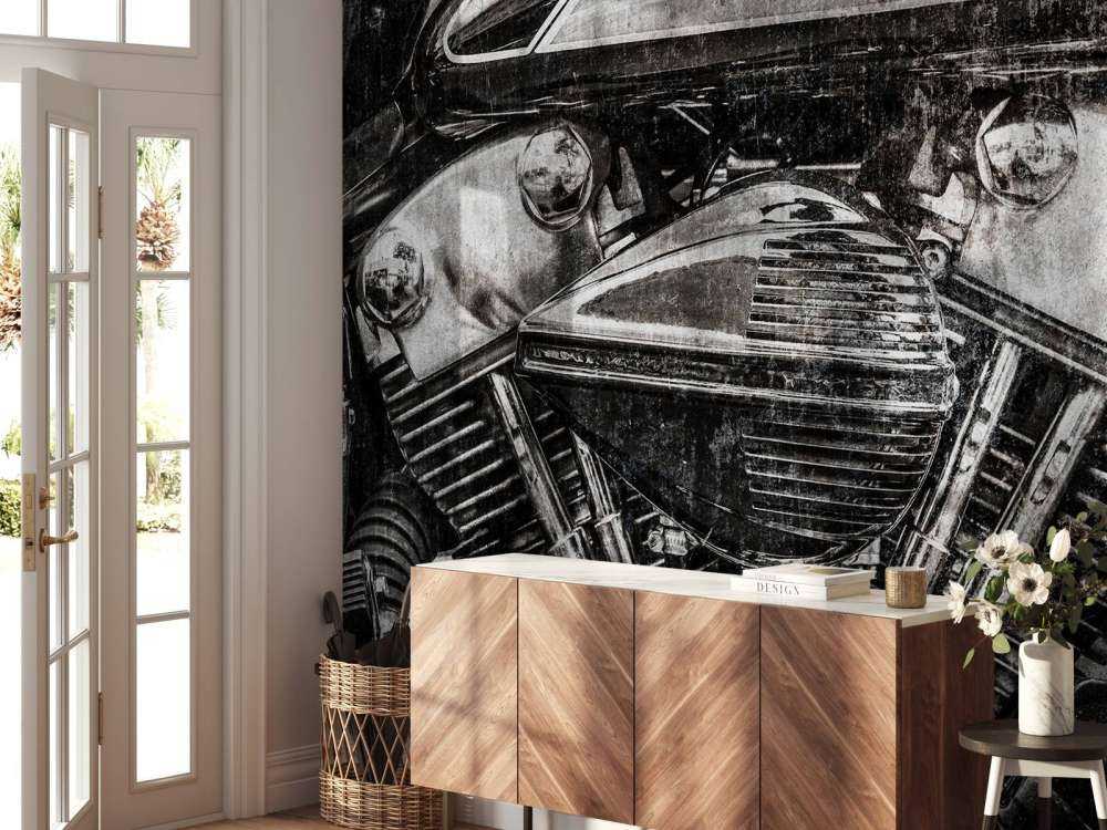 Harley davidson nærbilde