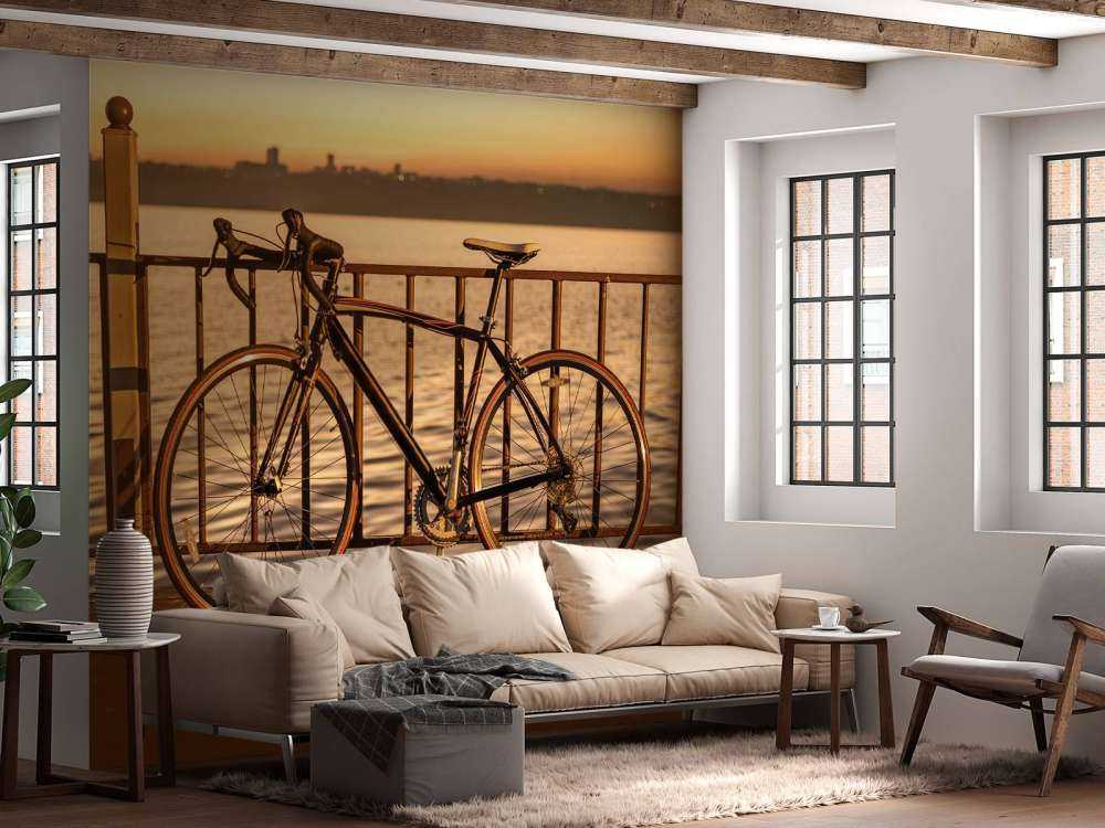 Landeveissykkel på vannet