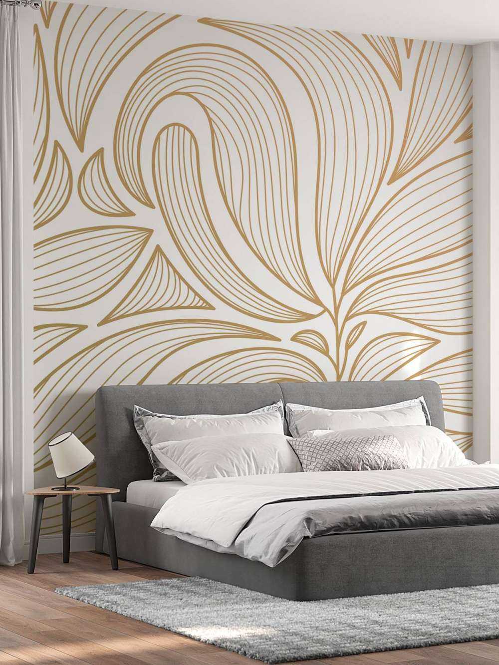 Art deco blomster