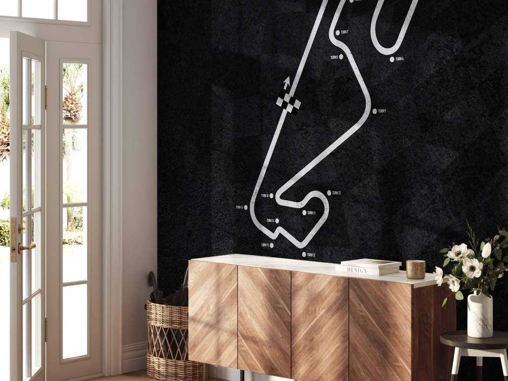 Formel 1 krets - Circuit de Barcelona - Spania