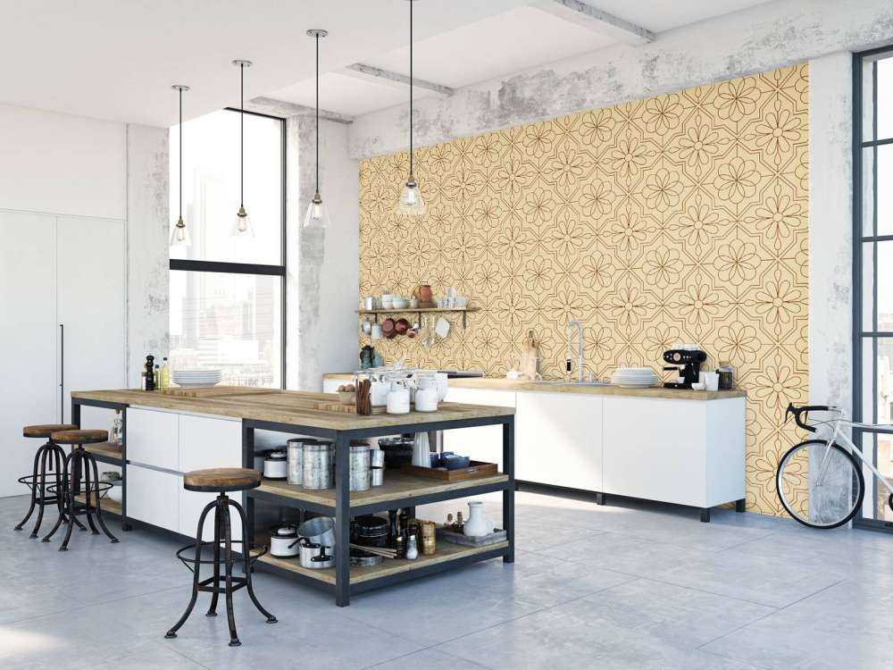 Blomster i retro stil