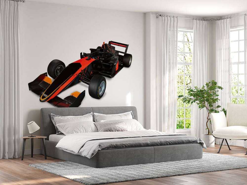 Formel 3 - Sett forfra fra venstre, 3d