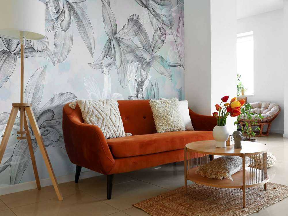 Orkidé Drømmelandskap 2-farget Grønn