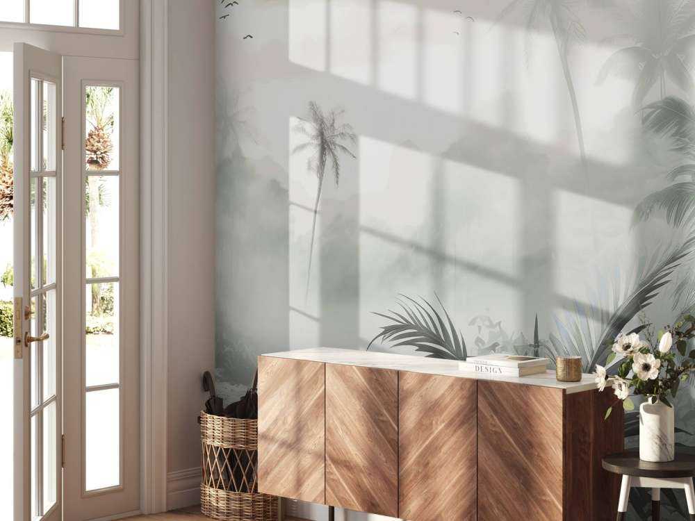 Tåkete Palmehorisont