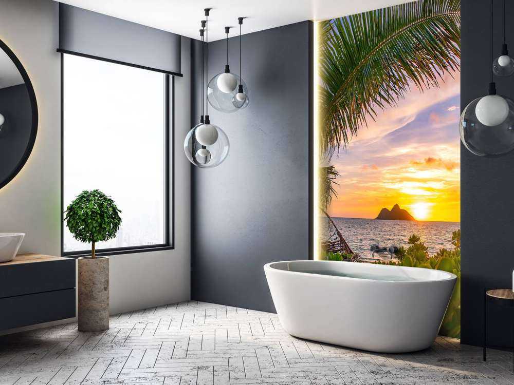 Soloppgang på Lanikai Beach