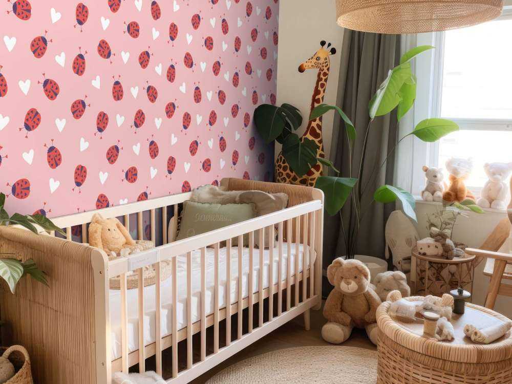 Mariehøns med hjerter