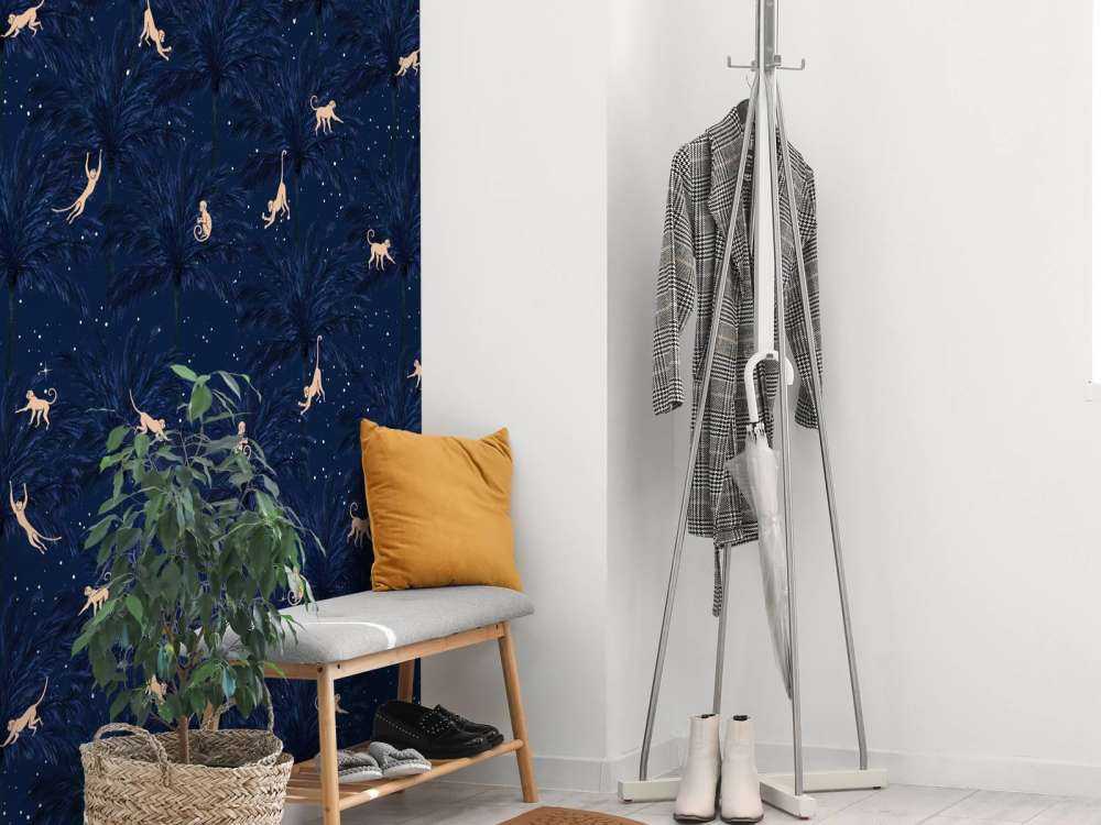 Tropiske aber - blå