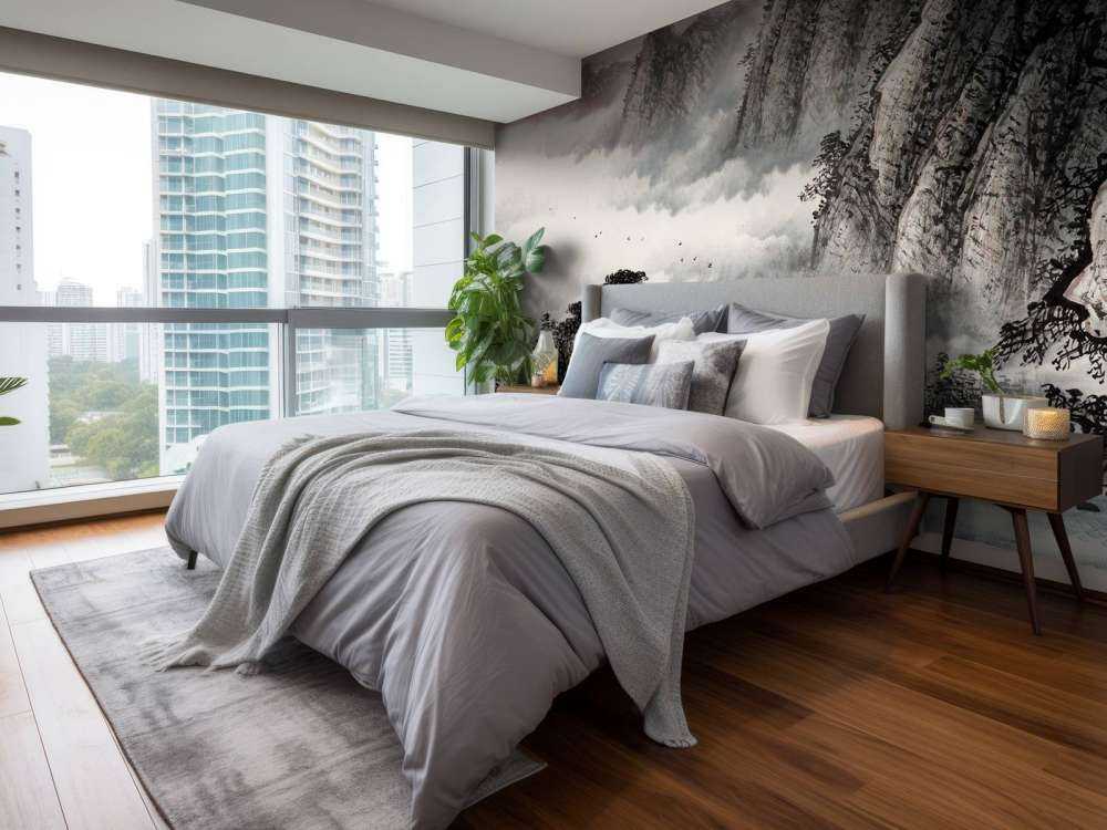 Kinesisk landskab traditionelt