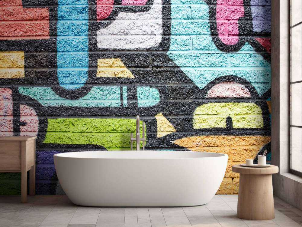 Graffiti mur