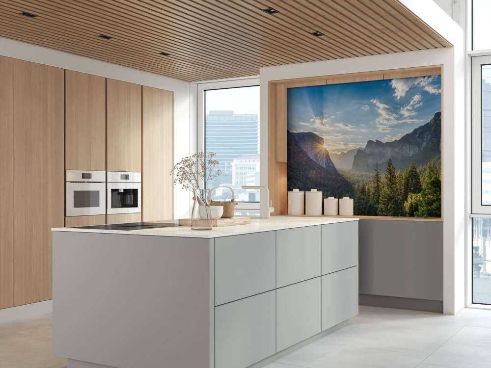 Solnedgang i nationalparken