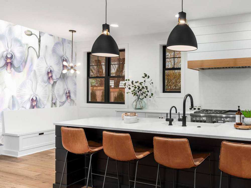 Orkideer Paradis Blå