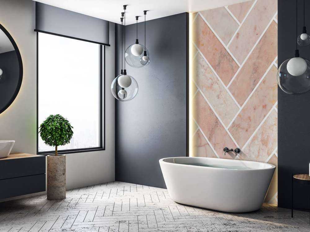 Pink marmor sildeben