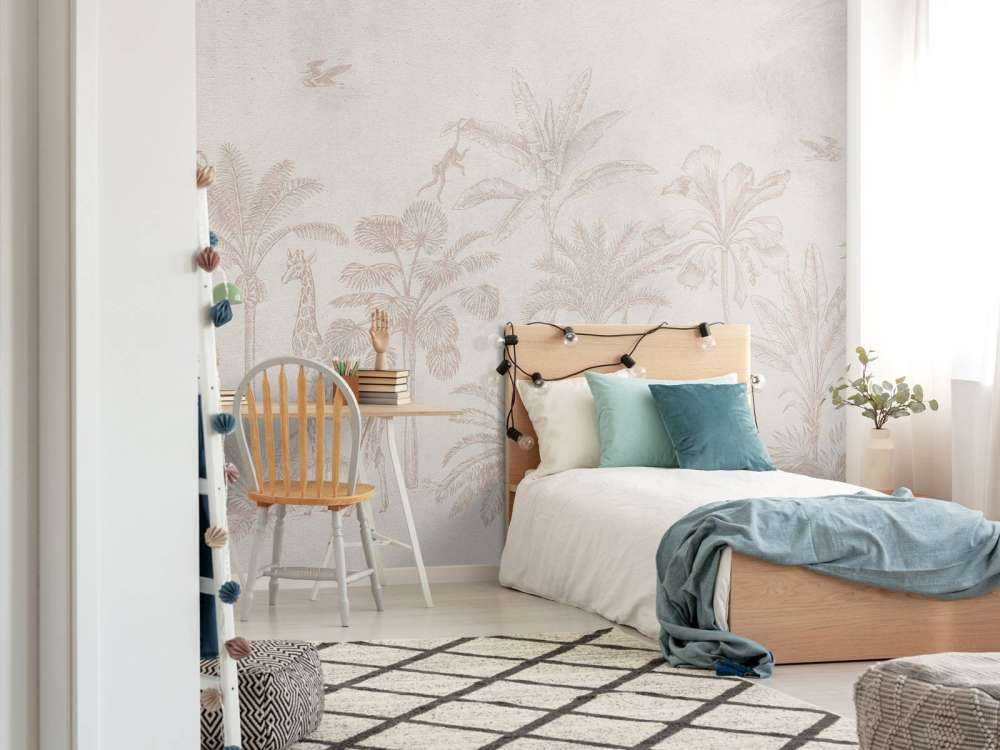 Tropisk dyr jungle taupe