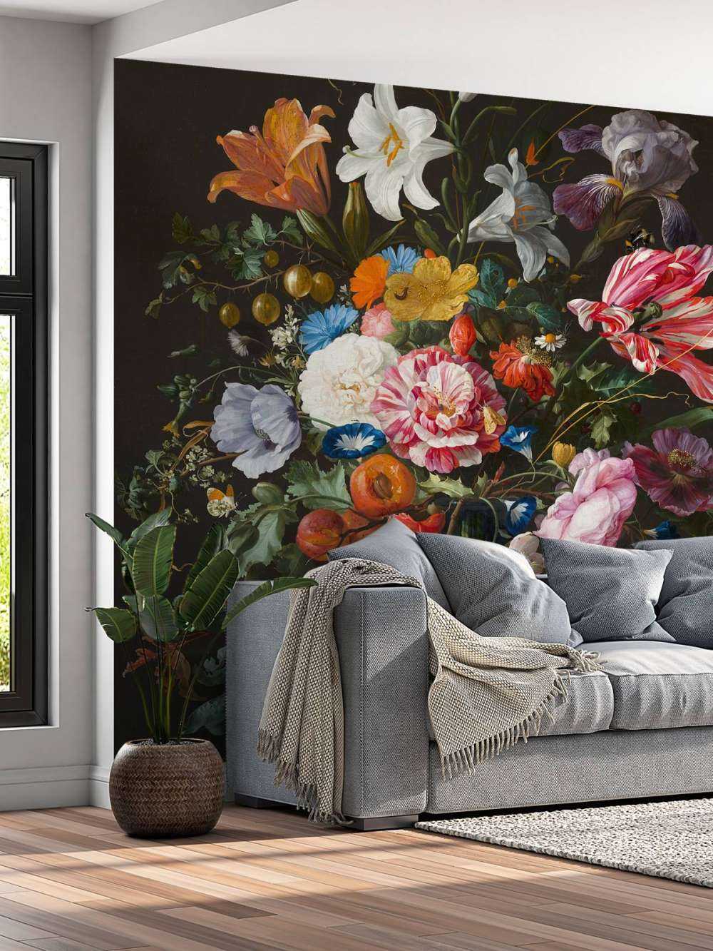 Vase med blomster