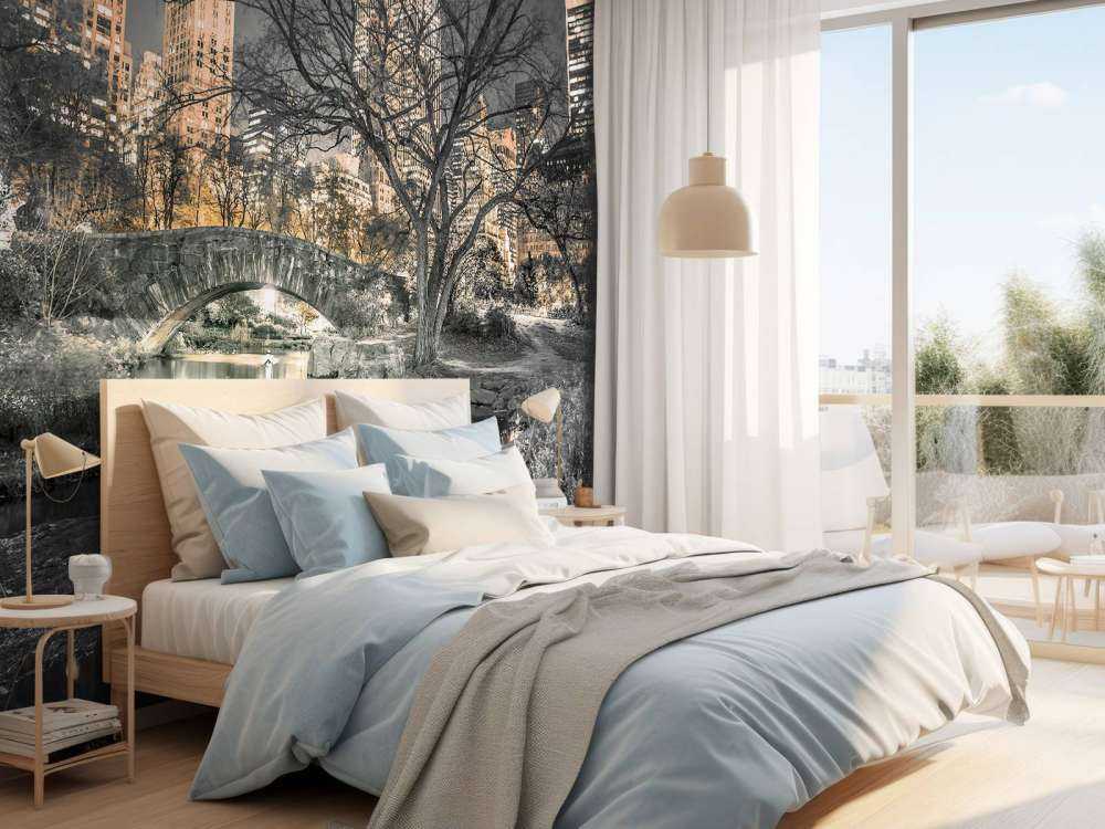 Centralparken på kvällen