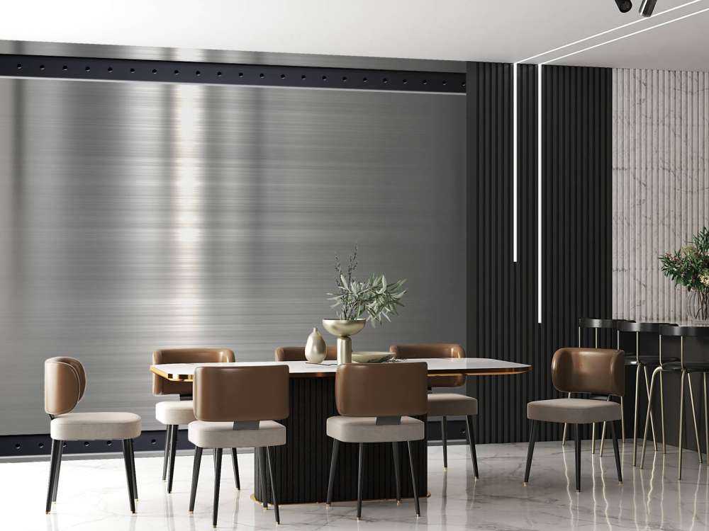 Metallisk textur